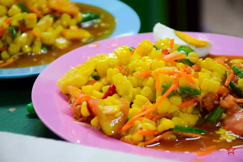 ตำข้าวโพด