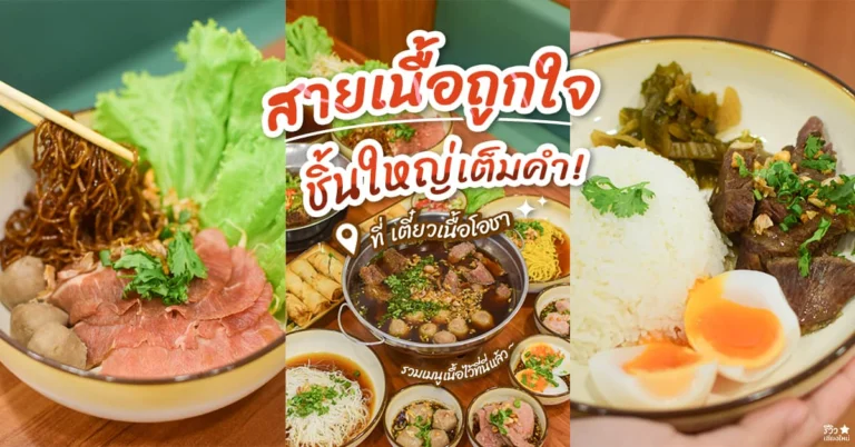 เตี๋ยวเนื้อโอชา