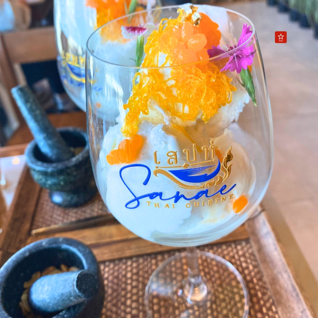 เมนูของหวานที่เสน่ห์ ไทย คูซีน