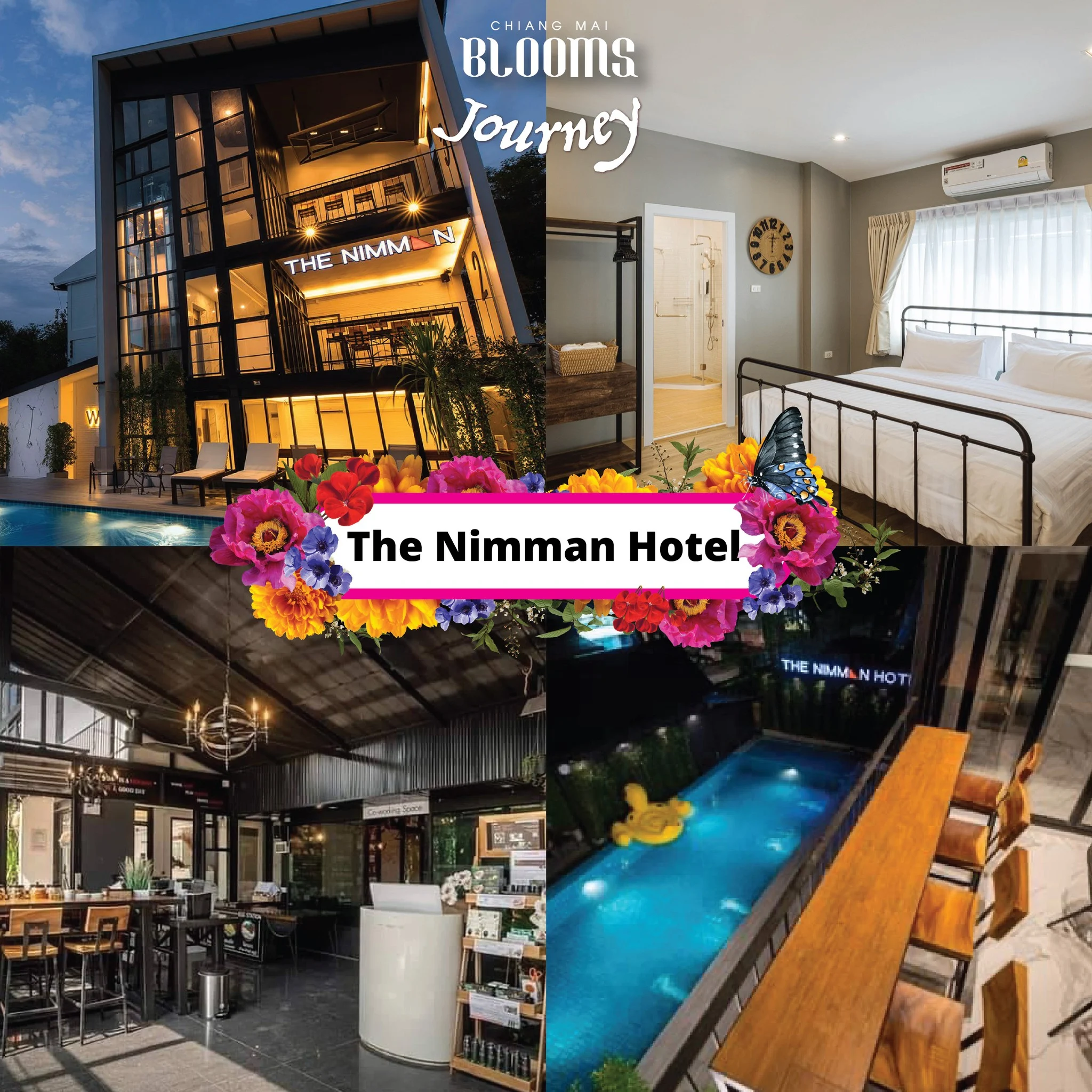 Chiang Mai Blooms Journey ดีลเด็ดที่พัก โรงแรมเชียงใหม่