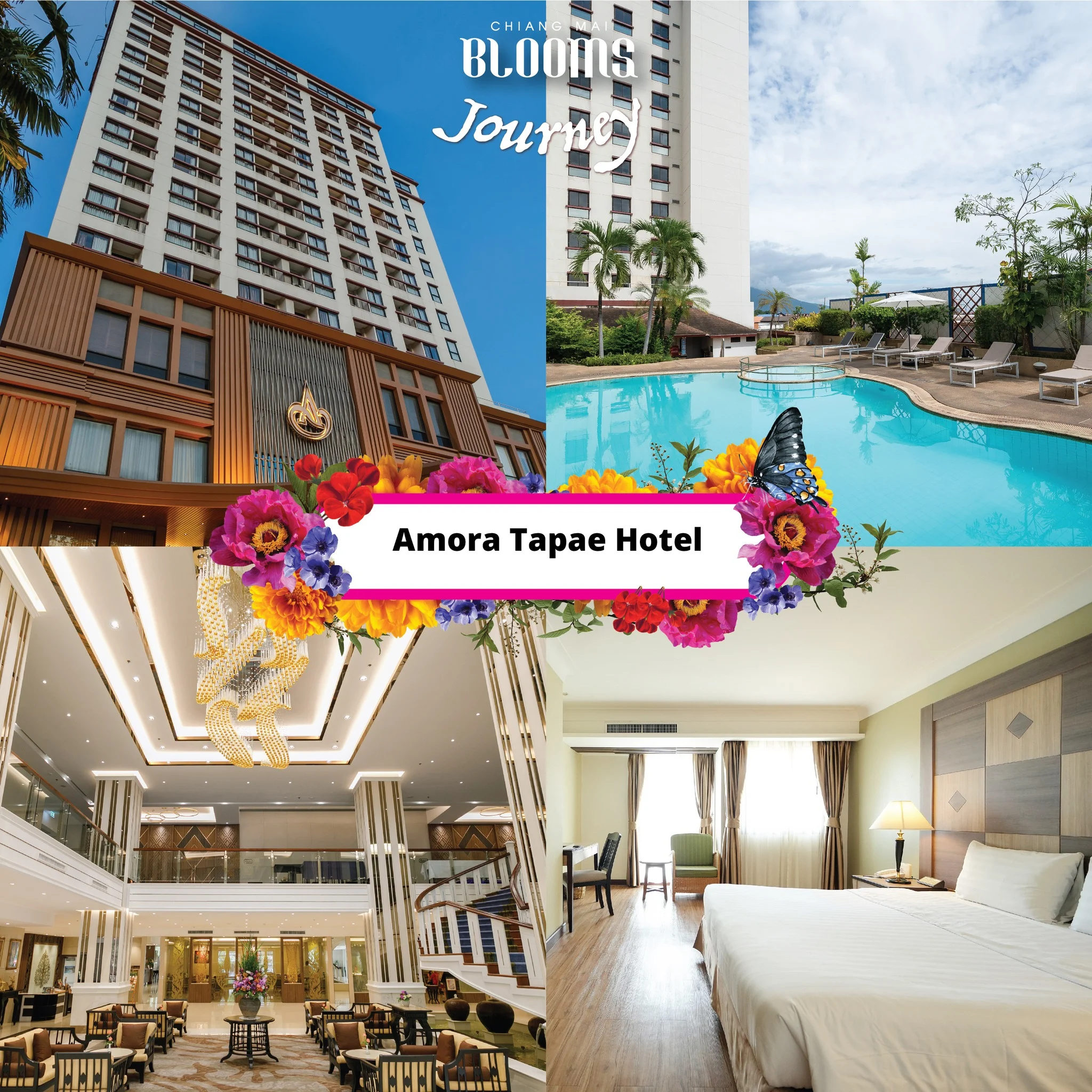 Chiang Mai Blooms Journey ดีลเด็ดที่พัก โรงแรมเชียงใหม่