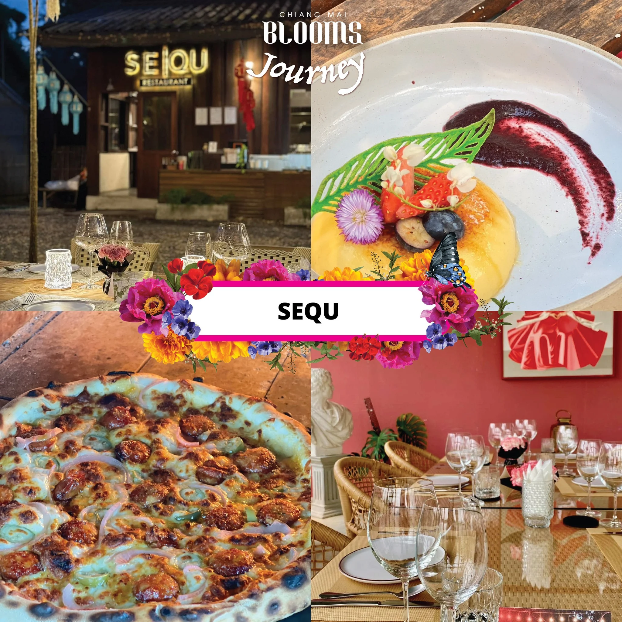 Chiang Mai Blooms Journey ดีลเด็ดที่พัก ร้านอาหาร คาเฟ่เชียงใหม่