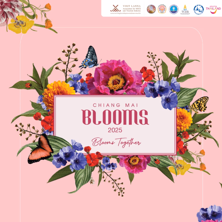 เริ่มแล้ว! Chiang Mai Blooms 2025 แล้วเราจะเบิกบานไปด้วยกัน
