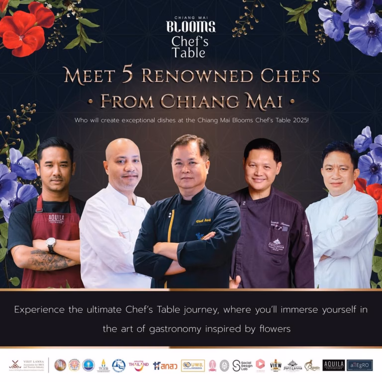 Chiang Mai Blooms Chef's Table กับความประทับใจทั้ง 3 วัน